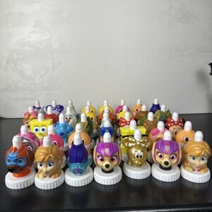(37) Good 2 Grow‎ Juice Toppers (Disney Trolls Paw Patrol SpongeBob Jurassic)